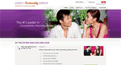 Desktop Screenshot of lunchactuallygroup.com